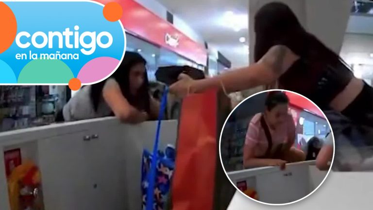 VIDEO | Indignación por mujeres que robaron durante evacuación del Mall Plaza Norte por incendio