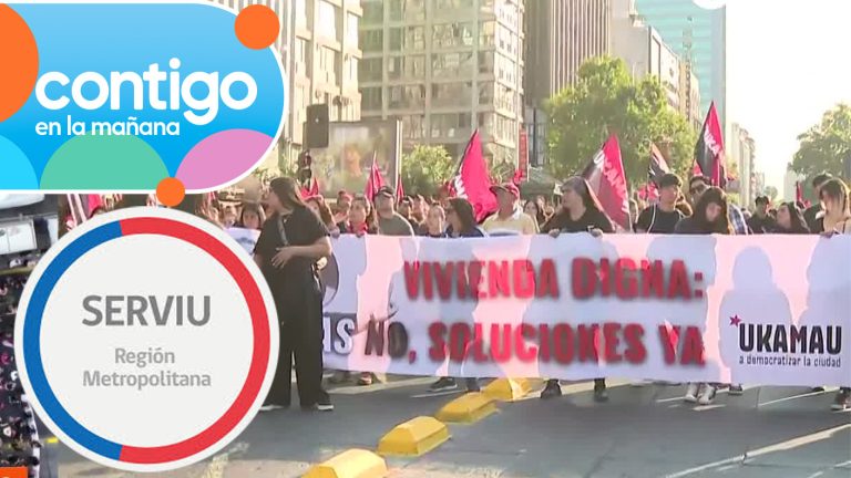 Controversia en los plazos: La respuesta de Serviu tras manifestación de agrupación Ukamau en la Alameda