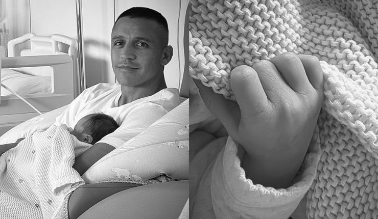 Hasta viendo dibujos animados: Los inéditos registros que mostró Alexis Sánchez de su hija