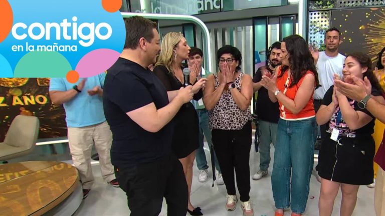 “Después de 22 años...”: Contigo en la Mañana despidió entre aplausos a querida trabajadora del canal