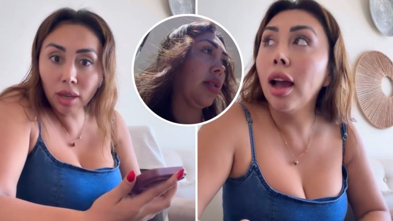 “No corresponde”: Naya Fácil expuso y encaró EN VIVO a corredora de propiedades que filtró su número