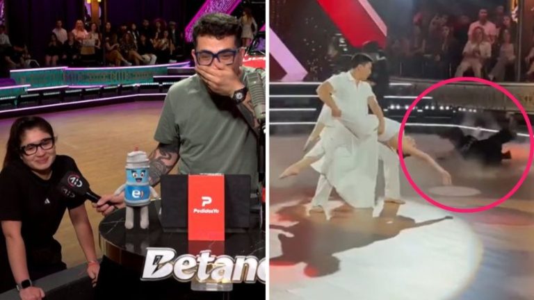 La dura caída que no se vio en cámara en Fiebre de Baile: Claudio Michaux tuvo inesperada reacción