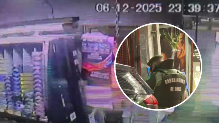 “Les llegó por la espalda el disparo”: Habla dueño de botillería que mató a delincuente durante asalto en Colina