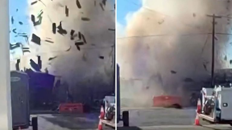 VIDEO | Explosión deja seis heridos y destruye tres casas en Estados Unidos