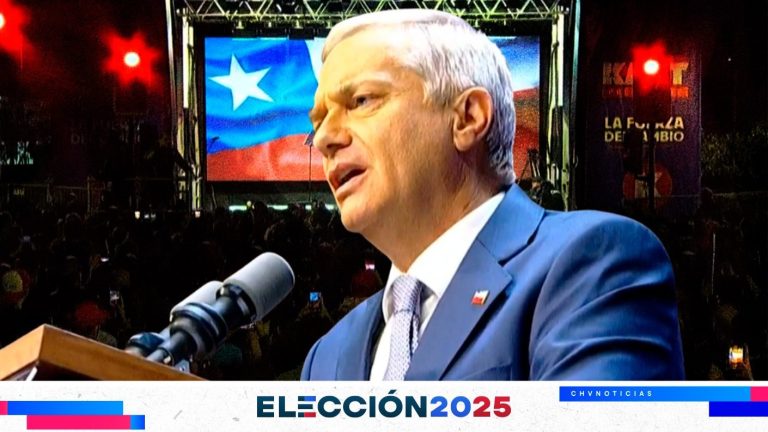 “No ganó una persona, aquí ganó Chile”: El primer discurso de Kast como presidente electo