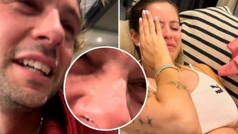 “Se me aflojan las rodillas”: Joaquín Méndez rompió en llanto al anunciar el sexo y nombre de su primer bebé