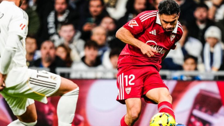 Sevilla de Alexis Sánchez y Gabriel Suazo no pudo con el Real Madrid y sufre derrota en el Bernabéu