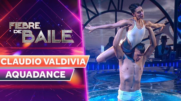 Vulnerable y desgarrador: Claudio Valdivia abrió su corazón con intenso baile en la noche de aquadance