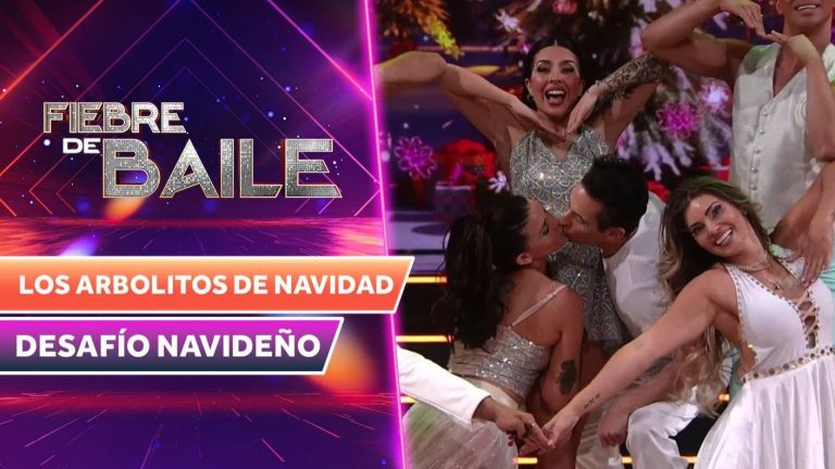 ¡Los arbolitos de Navidad! Este grupo trajo las fiestas con su baile de “All I want for christmas is you”