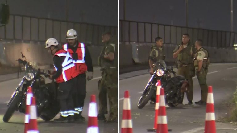 Motociclista murió tras perder el control de su vehículo en la Autopista Central
