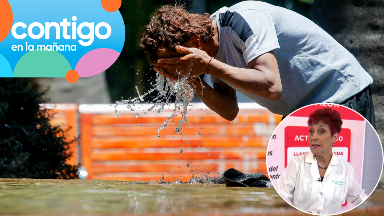 ¿Cuál es la diferencia entre agotamiento por calor y golpe de calor? Así lo explicó la doctora Herrera