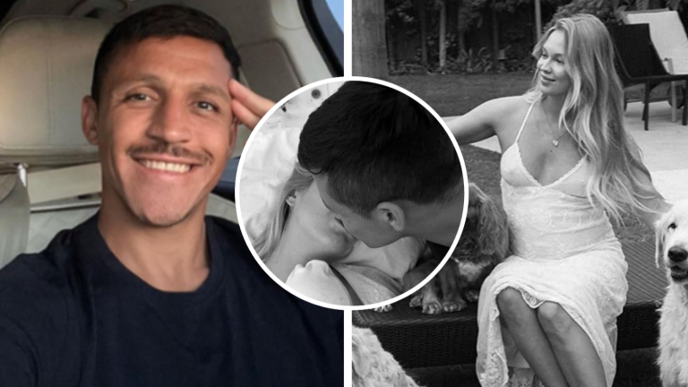 FOTOS | Así fue la primera Navidad de Alexis Sánchez como papá: pareja compartió tiernas postales