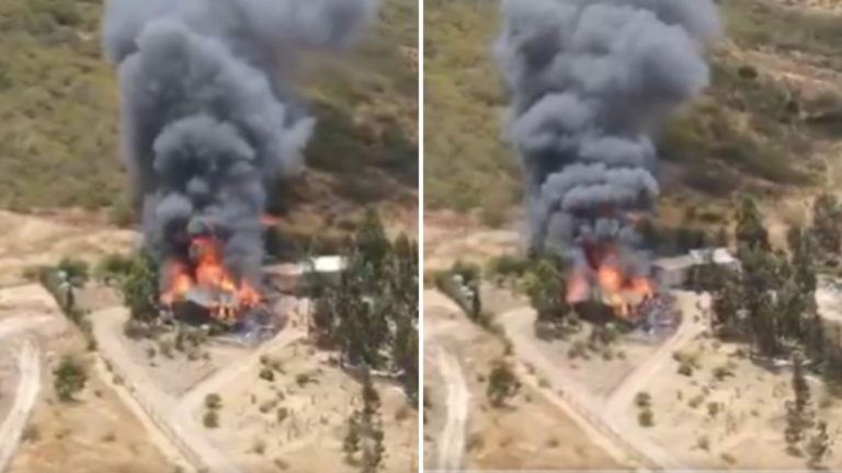 Declaran alerta roja en Zapallar y La Ligua por incendio forestal: Piden evacuar la zona