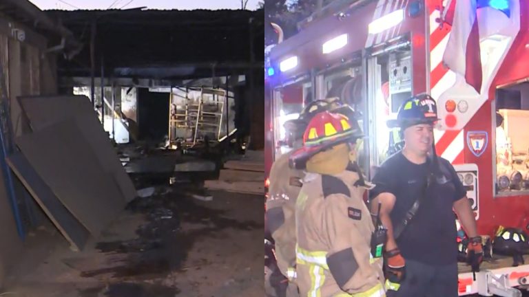 Reportan gran incendio en bodega de colchones en La Granja: Fuego se propagó a dos casas