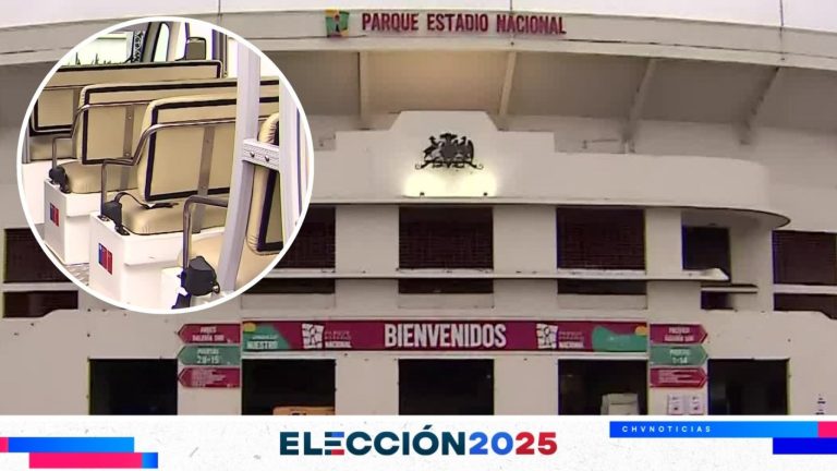 Elección 2025 | Implementan carritos de desplazamiento para electores en el Estadio Nacional