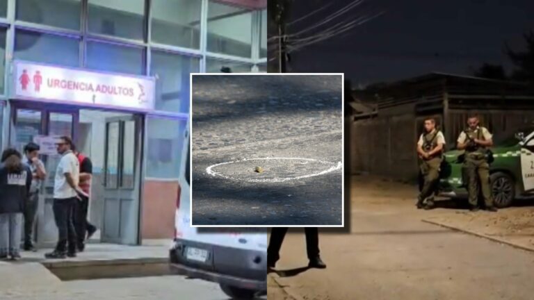 Ataque a disparos deja a víctima en riesgo vital en San Bernardo: Autor huyó en bicicleta