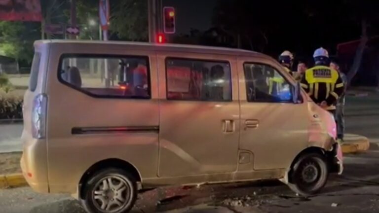 Recién nacida terminó con lesiones tras choque en Recoleta: Responsable manejaba en estado de ebriedad