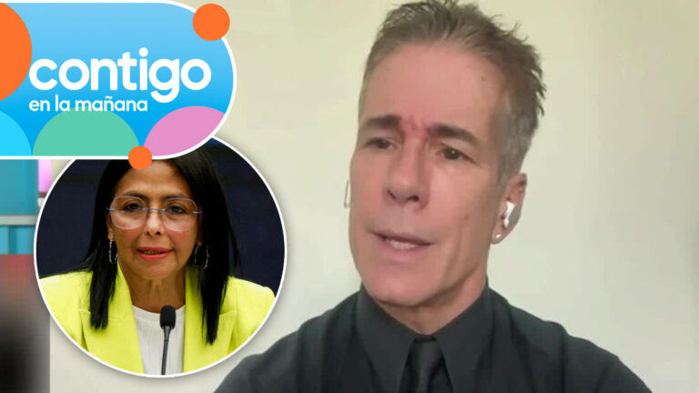 “Fue mi pareja”: Actor Fernando Carrillo salió en defensa de la vicepresidenta venezolana Delcy Rodríguez