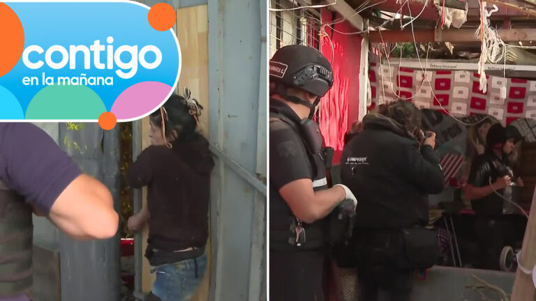 Desalojan por segunda vez casa tomada en Quinta Normal: Se demolerá tras denuncias por microtráfico