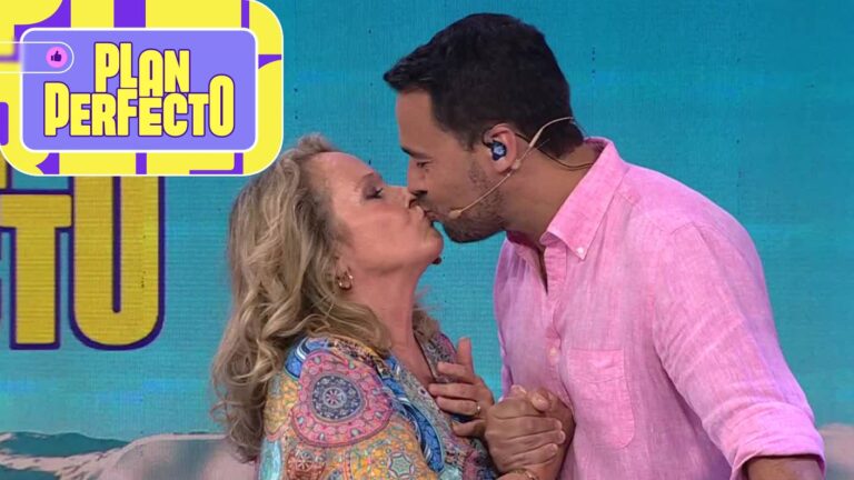 “¿Hay confianza suficiente?”: Edu de la Iglesia y Eli de Caso sorprendieron con coqueto beso EN VIVO