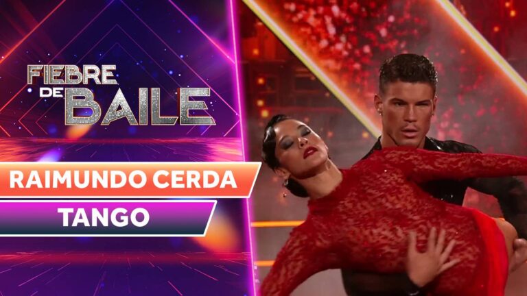 ¡Un tango sensual y sutil! Raimundo Cerda sorprendió con difícil y arriesgado baile