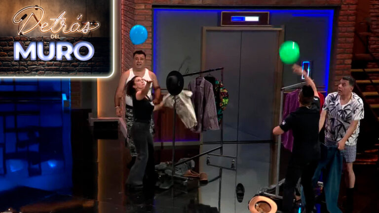 ¡Que no toque el suelo! Huaso Toto sorprendió con una adrenalínica competencia en Detrás del Muro