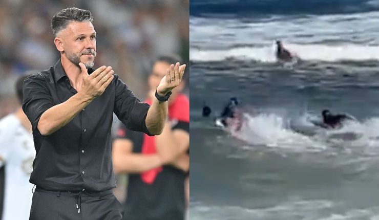 El angustiante momento que vivieron Martín Demichelis y sus hijos: Debieron ser rescatados del mar