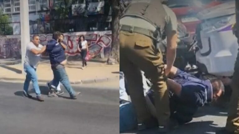 Taxista atropella a carabinero e intentarse darse a la fuga durante fiscalización en Estación Central