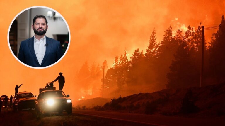 Pdte. Boric ofrece colaboración al gobierno argentino ante catástrofe por incendios en la Patagonia
