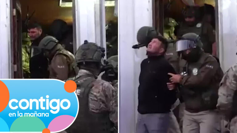 VIDEO | Así fue el momento de la detención de los tres hijos y exyerno de Julia Chuñil