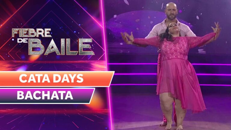 Trabajaron con un coach profesional: Cata Days realzó su talento con sensual bachata