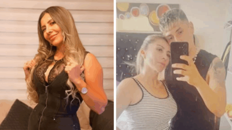 Quién es la nueva pareja de la mamá de Marcianeke: Es futbolista y tiene 13 años menos