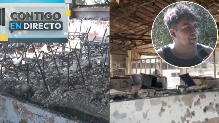 “Era un tornado de fuego”: Impactante relato de cómo las llamas consumieron una escuela en Lirquén