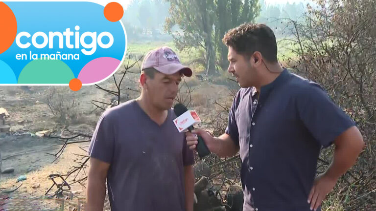 Damnificado sufrió infarto mientras rescataba a sus animales del incendio: “No llegó ninguna ayuda”