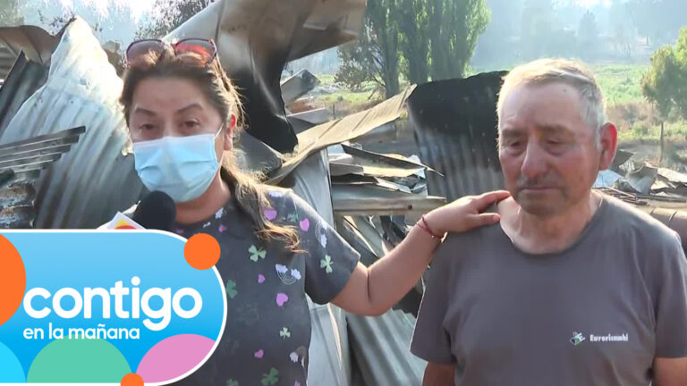 “Es devastador”: Familia que perdió su casa por segunda vez tras incendio en Ñuble hace urgente llamado