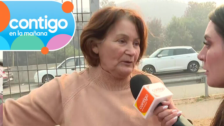 Vecina que se salvó de incendio utiliza su hogar como refugio: “Llegaron muchos animalitos a mi casa”
