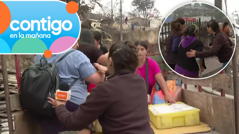 Periodista de Contigo en la Mañana intervino EN VIVO para ayudar a adultos mayores en Lirquén: “¿Pueden llevarlos?”