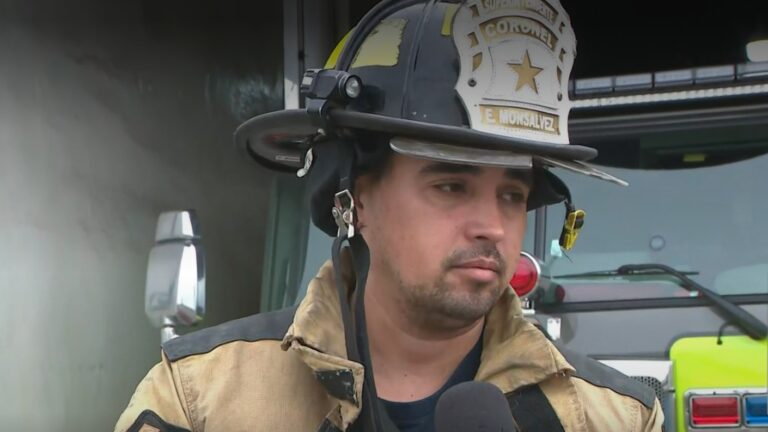 “A mitad de camino ya no podíamos más”: Bombero detalla cómo fue el rescate de mellizas en medio de las llamas
