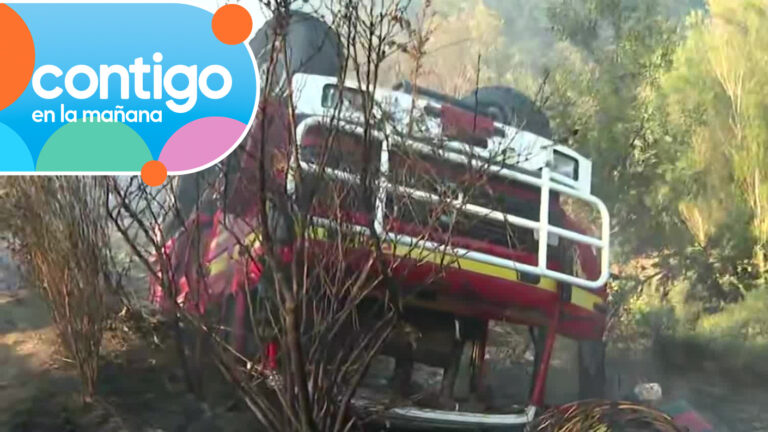 Carro de Bomberos volcó durante combate de incendios en Florida: Siete voluntarios resultaron lesionados