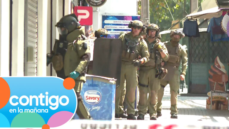 Objeto sospechoso en sucursal bancaria generó operativo en Ñuñoa: Reportan cortes de tránsito