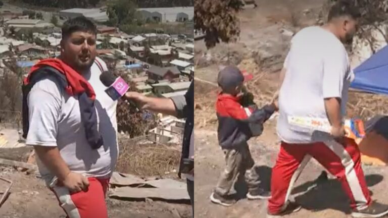 “Anda bajoneado por su bicicleta”: Padre que perdió su casa en Lirquén pide ayuda por el cumpleaños de su hijo