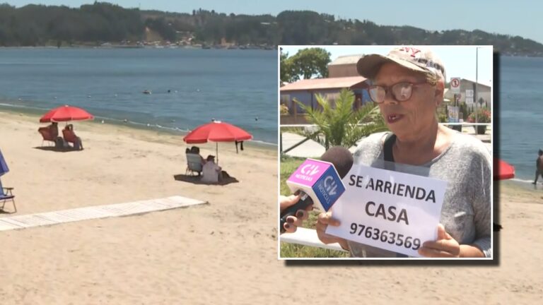 “Parece un pueblo fantasma”: Residentes de Dichato y Tomé alertan por “crisis” de turistas