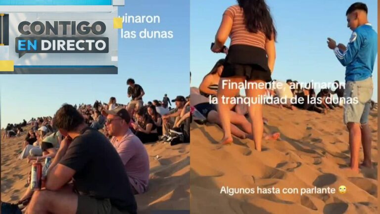 Con parlantes, música y alcohol: Denuncian masivas fiestas en dunas protegidas de Concón