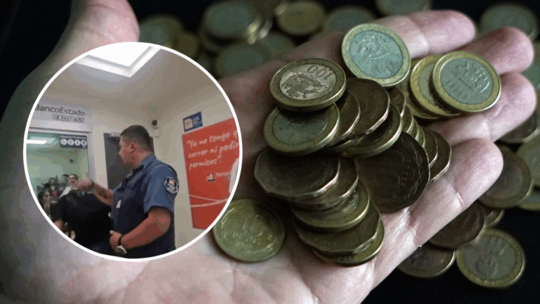 VIDEO | Mujer fue a depositar monedas y el banco se negó a recibirlas: Esto es lo que dice la ley
