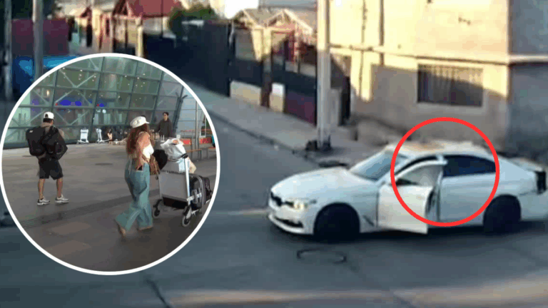 Le cobraron un millón por traslado: Estafa a turista en aeropuerto termina con balacera en Pudahuel