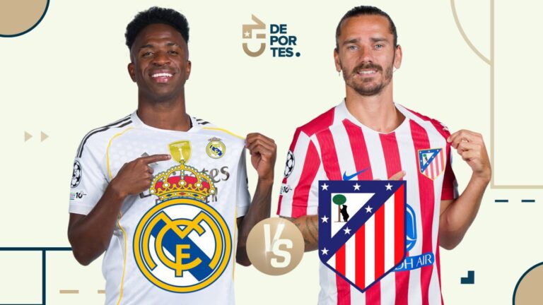 Real Madrid vs Atlético de Madrid: A qué hora juegan HOY partido por Supercopa de España
