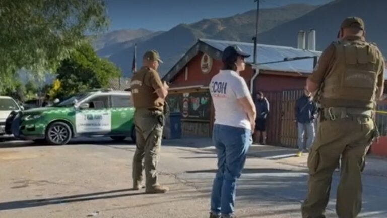 Hombre es asesinado a tiros adentro de domicilio en San José de Maipo