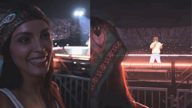 “Nos vamos pa' PR”: El inolvidable momento de Cony Capelli durante concierto de Bad Bunny en Chile