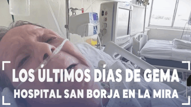 Los últimos días de Gema: Ingresó por cirugía de cadera y terminó falleciendo en el Hospital San Borja