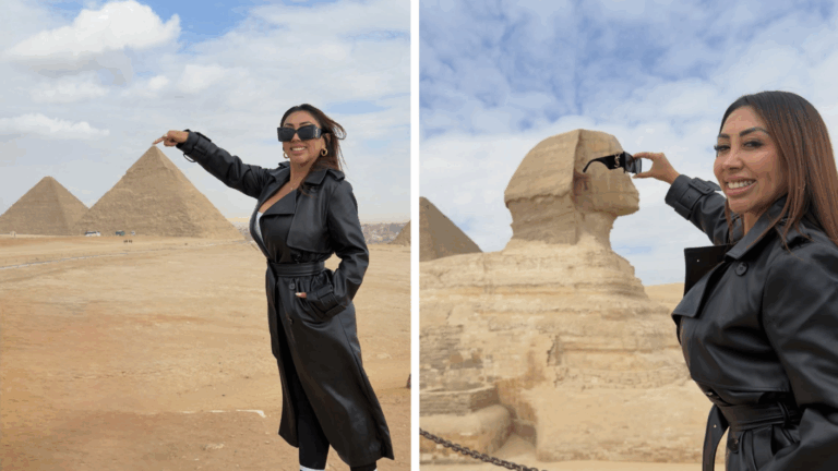 Influencer que criticó viaje a Egipto acusó a Naya Fácil por exponer a su hijo: “Podría traer problemas legales”